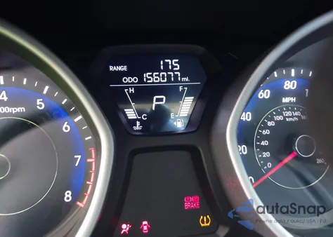 2011 Hyundai Elantra Limited (Ulsan Plant) из США, поврежденный, VIN KMHDH4AE0BU161578